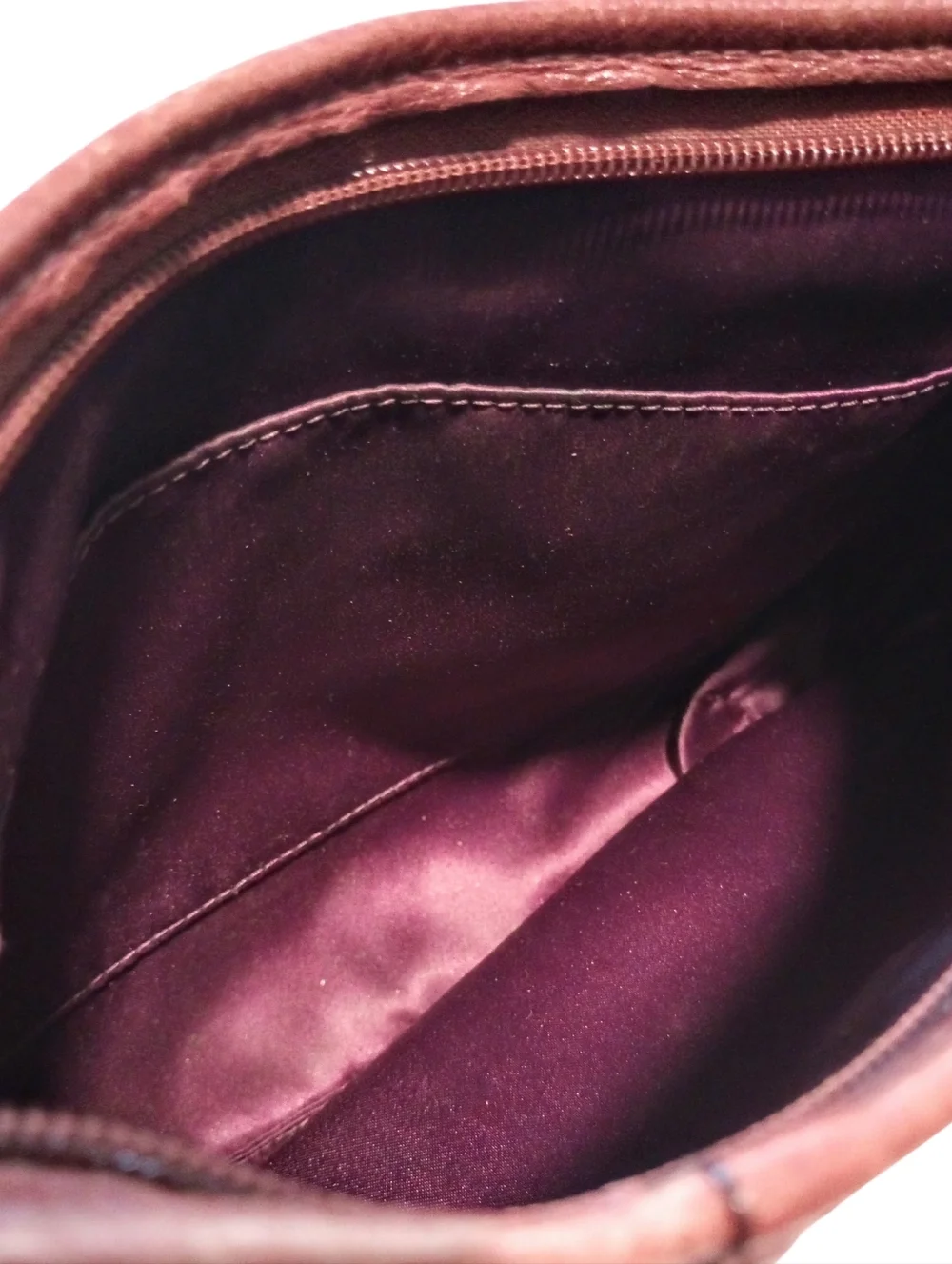 Coach Madison Isabella Pebbled Leather Crossbody - Picture 12 of 14